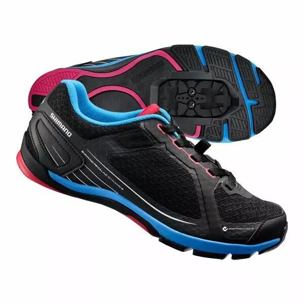 Chaussures SHIMANO Trekking CW41 Femme Noir/Bleu