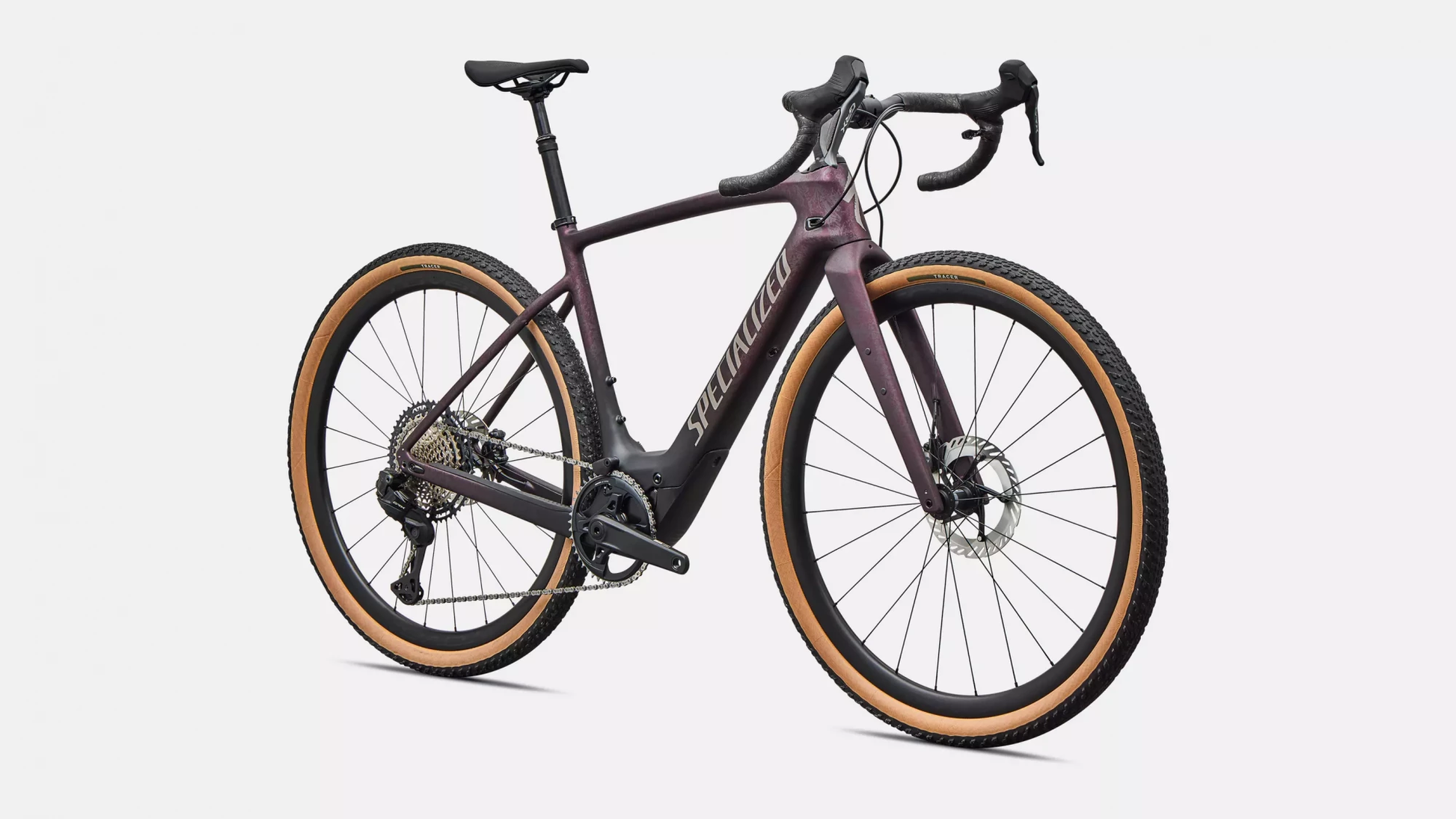 Vélo Specialized Creo Sl Expert Carbon Satin Nebula Metallic/Bordeaux Metallic Dry Impasto/Desert Metallic