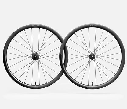 Roues Carbon OQUO RP35TEAM Sram XDR Carbono Raw Gloss