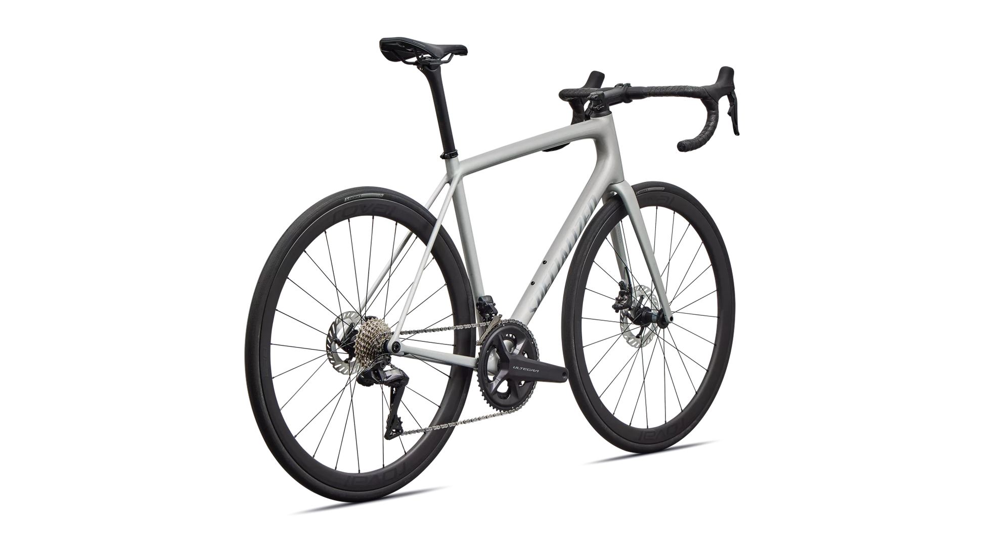 Vélo Specialized Aethos Expert Di2 Gloss Dolomite Metallic/Blue Pearl Over Shadow Silver