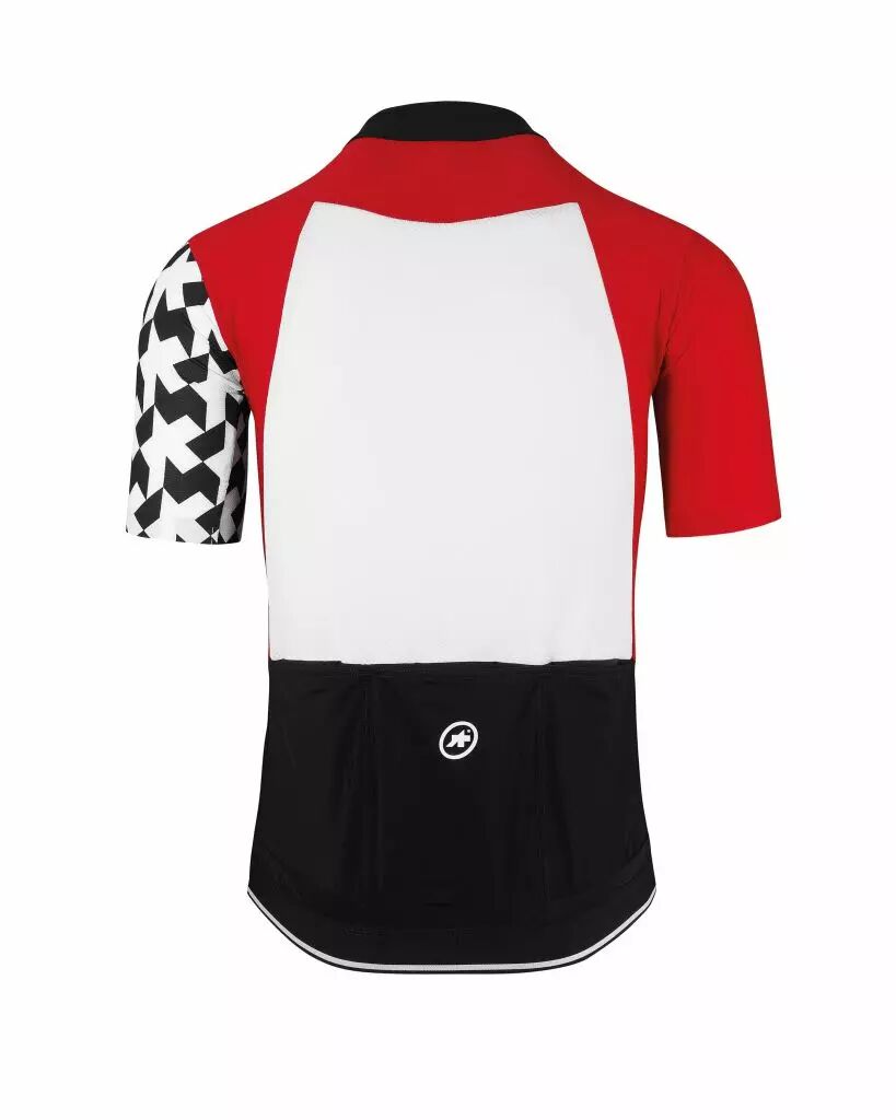 Maillot Manches Courtes ASSOS SS EQUIPE Jersey Evo8 Rouge