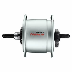 SHIMANO Moyeu Dynamo 100/36 Argent DH-C6000 6V/2.4W retropdal Vis