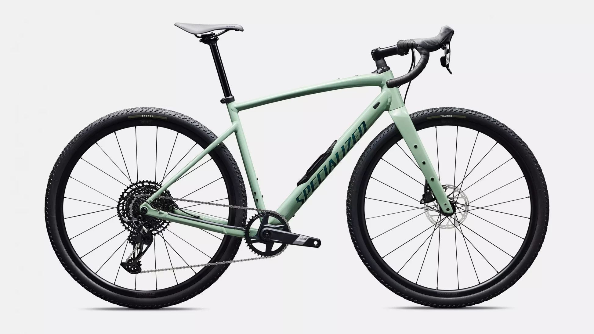 Vélo Specialized Diverge 4 E5 Comp Gloss Pistachio/Emerald Metallic