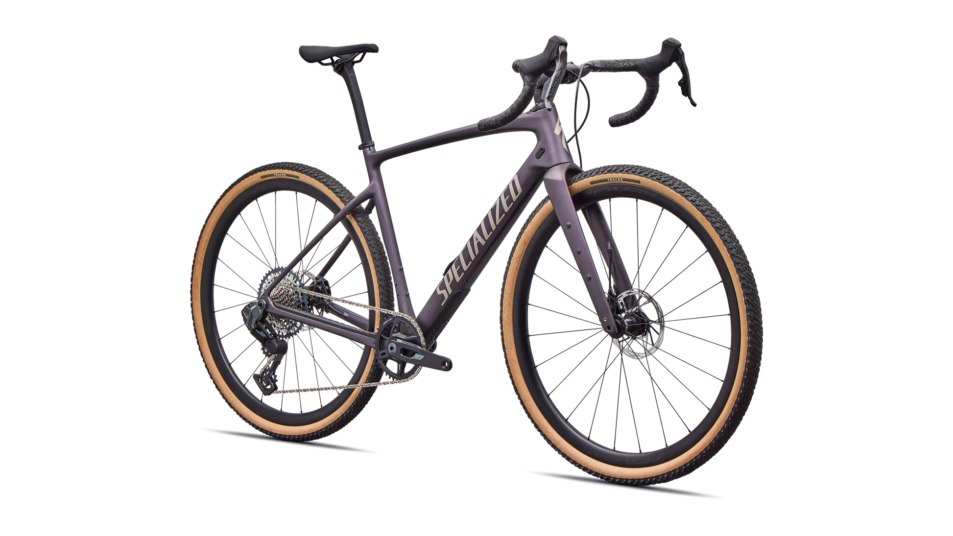 Vélo Specialized Diverge Expert Axs  Nebula Metallic/Sandstone Metallic