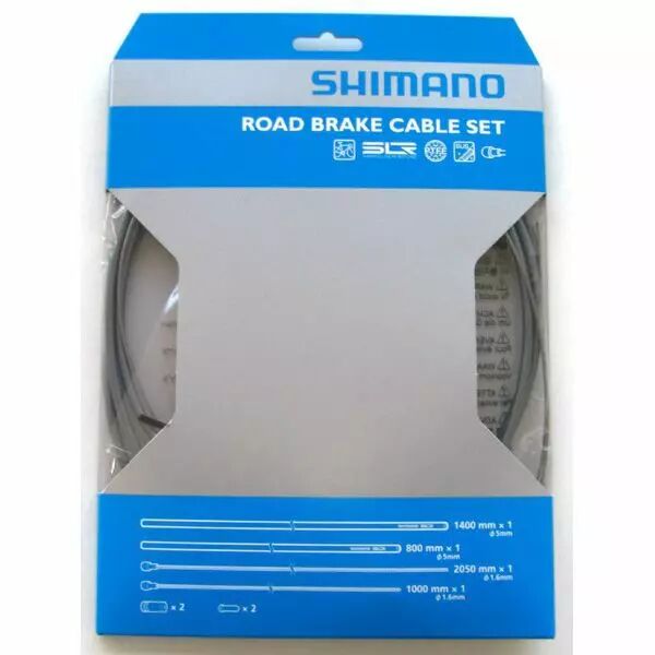 SHIMANO Kit Cables Gaines De Frein PTFE Road PTFE High-TechGris
