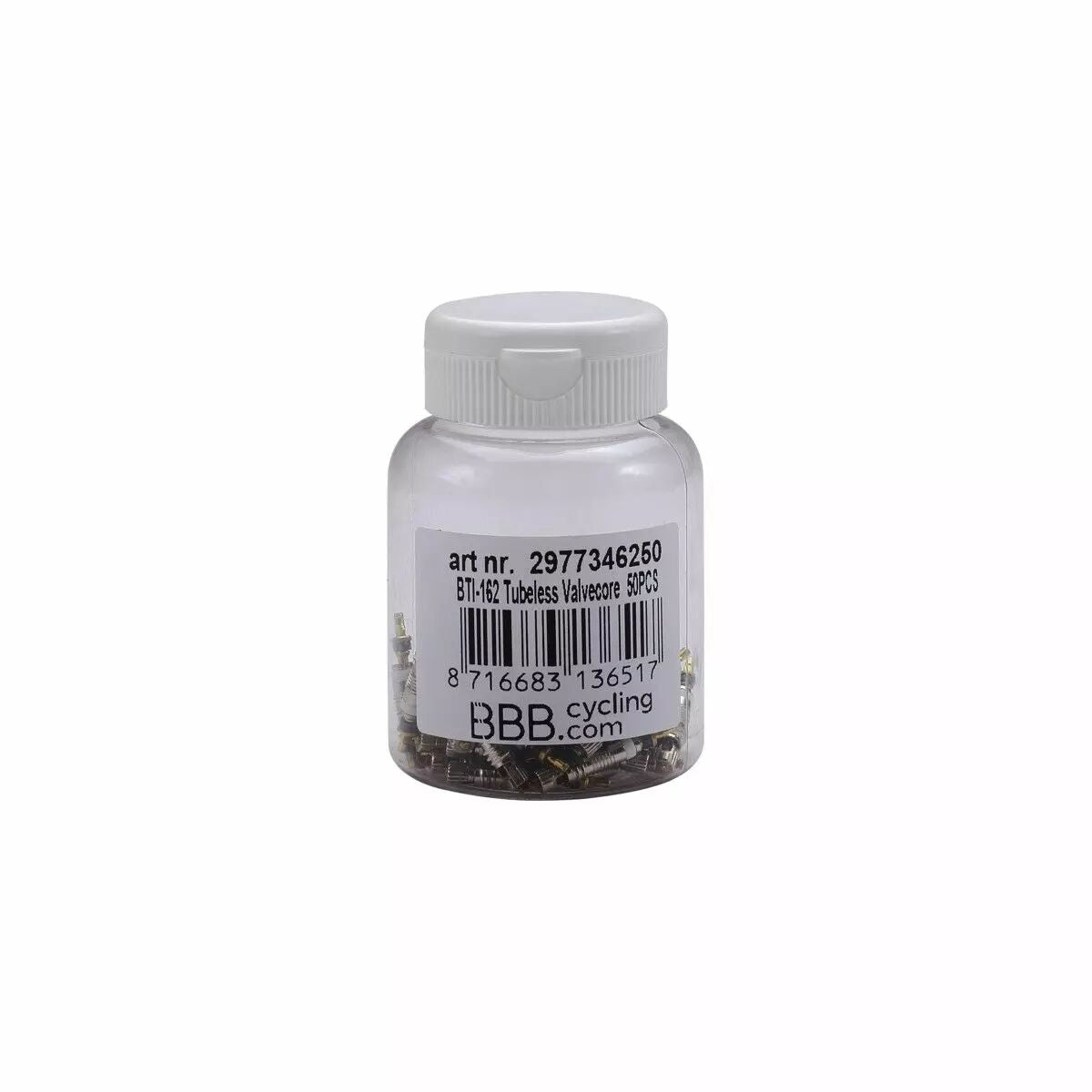 Obus de valve tubless Valvecore 50 pcs BBB
