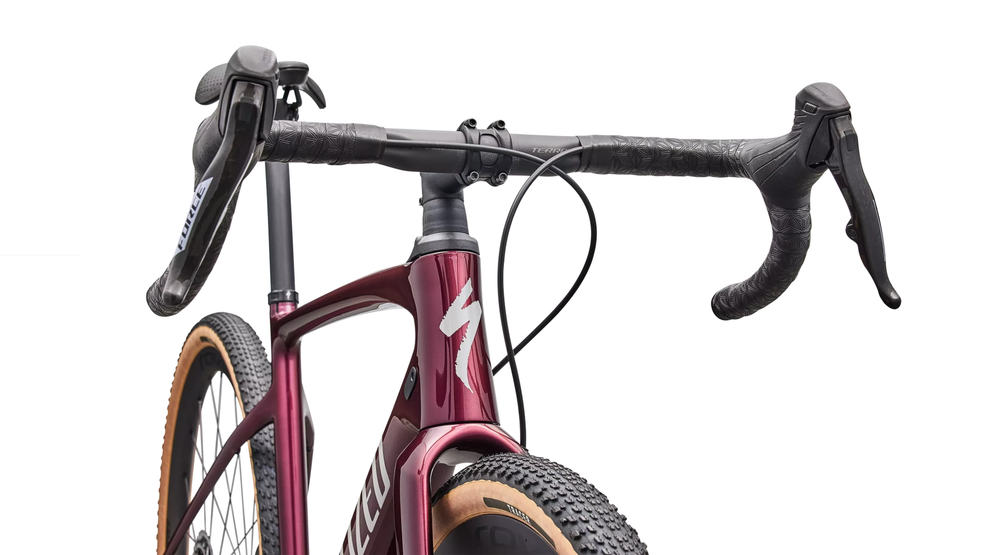 Vélo Specialized Diverge Pro Bordeaux Metallic/Pearl/Dolomite
