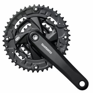 SHIMANO Pédalier 9v Noir FC-M371 48/36/26T 175mm