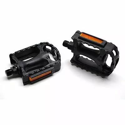 PEDALE VTT RESINE FIRST 9/16 NOIR ADULTE