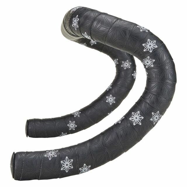 Ruban de cintre Supacaz - Super Sticky Kush Galaxy White Stars + Bouchons 