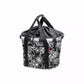 Sacoche/panier Bikebasket fleur noir KLICKFIX