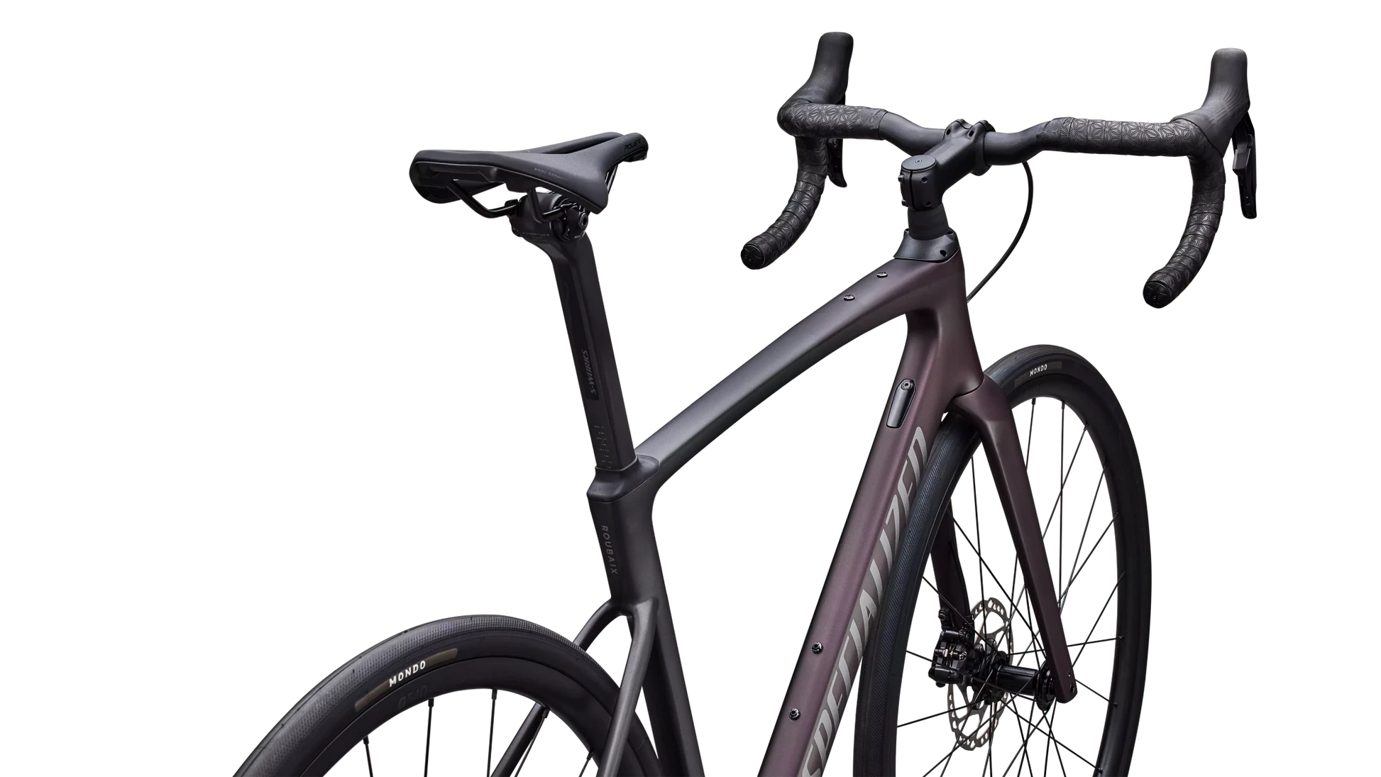 Vélo Specialized Roubaix Comp Di2 Satin Solidity Metallic/Obsidian Metallic Fade/Smoke