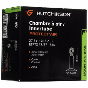 CHAMBRE HUTCHINSON Protect'Air  Avec liquide anti-crevaison 26X1,70-2,35 schrader 35mm
