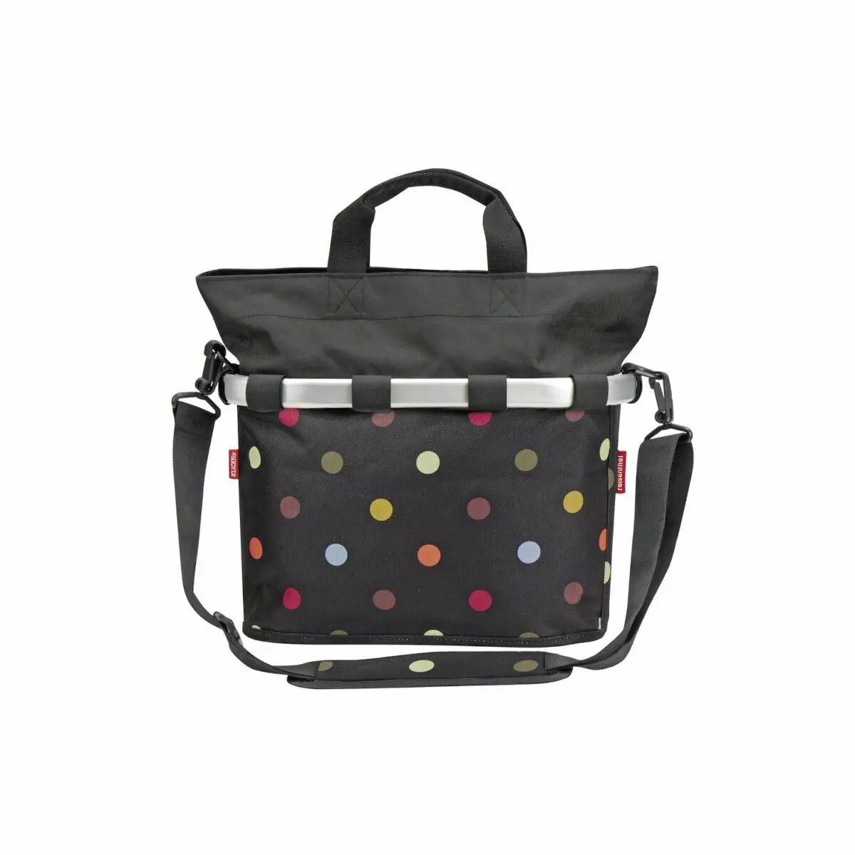 Panier AV Bikebasket OVAL S DOTS KLICKFIX