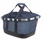 BIKEBASKET GT pour Racktime "Snap It" Twist Bleu KLICKFIX