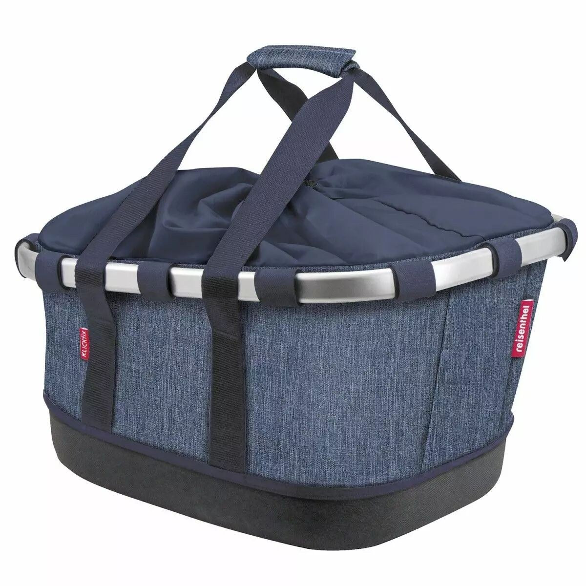 BIKEBASKET GT pour Racktime "Snap It" Twist Bleu KLICKFIX