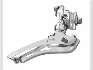CAMPAGNOLO dérailleur av. VELOCE SILVER 9/10s à braser
