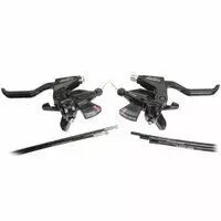 SHIMANO Paire Manettes Et Leviers ST-M310-L-2 Noir 8v