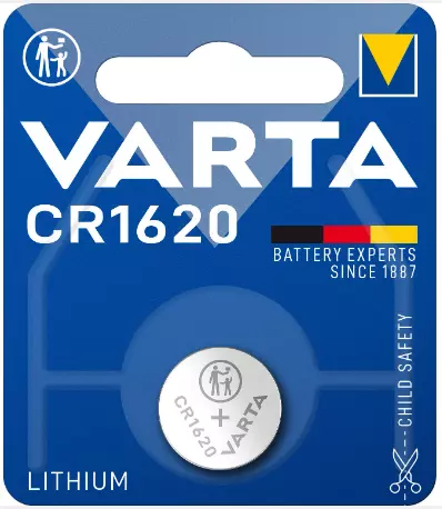 Pile Lithium 3V - CR 1620