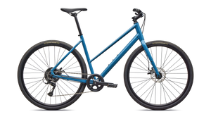 Vélo Specialized Sirrus X 1.0 Satin Grey Blue/Cast Blue Metallic Frost Reflective