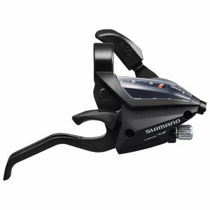 SHIMANO Manette Et Levier Droit 8v ST-EF500 2 Doigts Noir