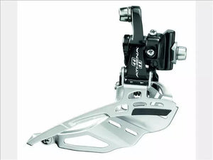 CAMPAGNOLO dérailleur Avant ATHENA TRIPLE BLACK 11s à braser