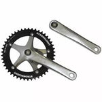 PEDALIER ROUTE PISTE STRONGLIGHT TRACK 2000 JIS 170mm PLATEAU 46D. 1''1/8 NOIR (AXE CARRE 107MM)