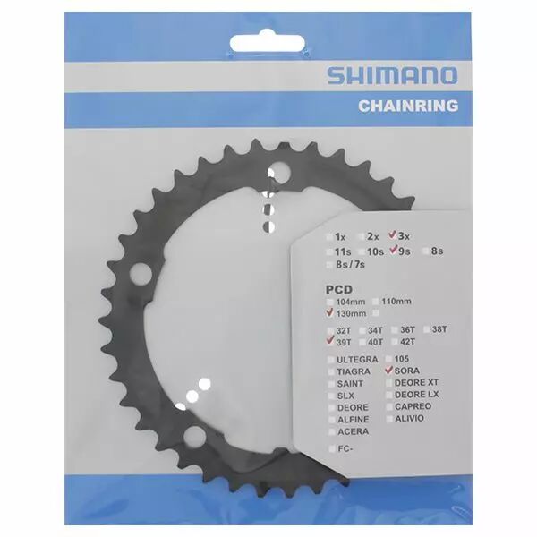 SHIMANO Plateau 39D-D Sora FC-3503 Noir