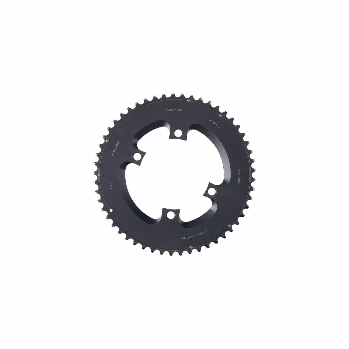 Plateau ELEVENGEAR 110mm 4 branches Shimano du 46 au 53 dents BBB