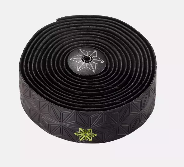 Ruban de cintre Supacaz SPECIALIZED SUPER STICKY KUSH TAPE GALAXY Jaune/Noir