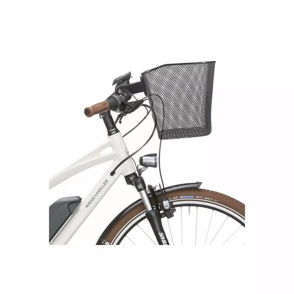 Panier Uni noir + fixation fixe VAE KLICKFIX