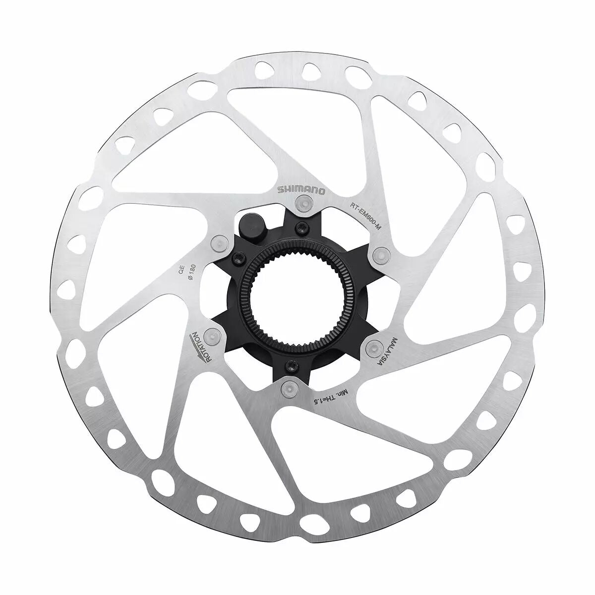 SHIMANO Disque 180mm Center Lock Ext. RT-EM600