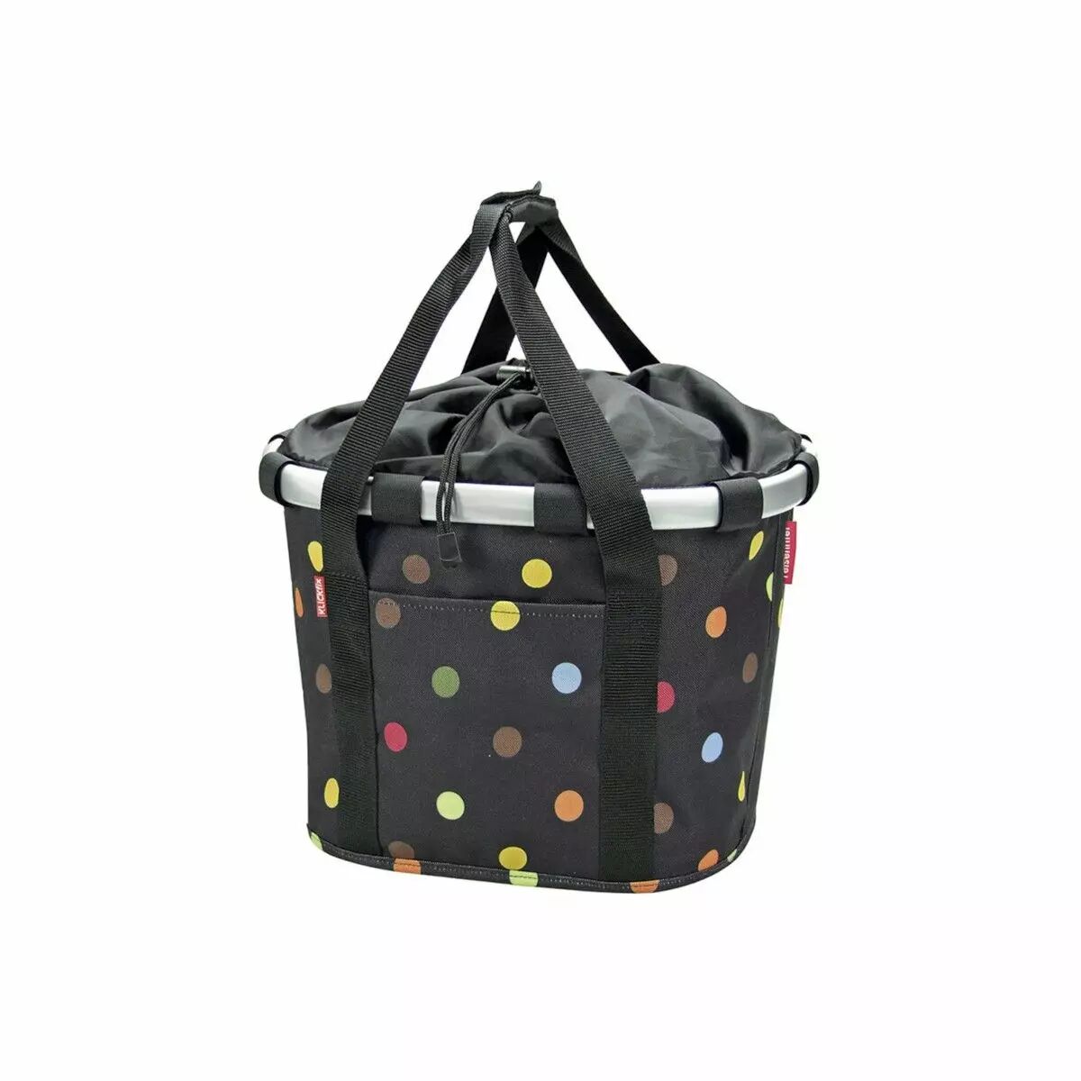 Sacoche/panier Bikebasket noir à poids KLICKFIX