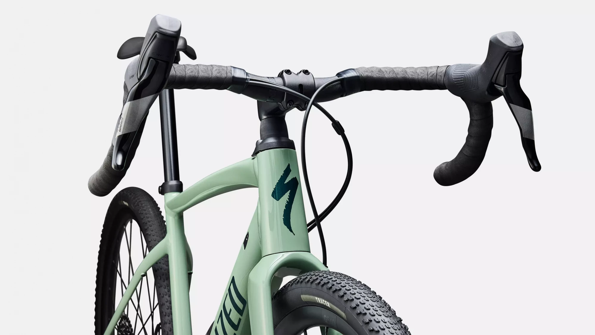 Vélo Specialized Diverge 4 E5 Comp Gloss Pistachio/Emerald Metallic