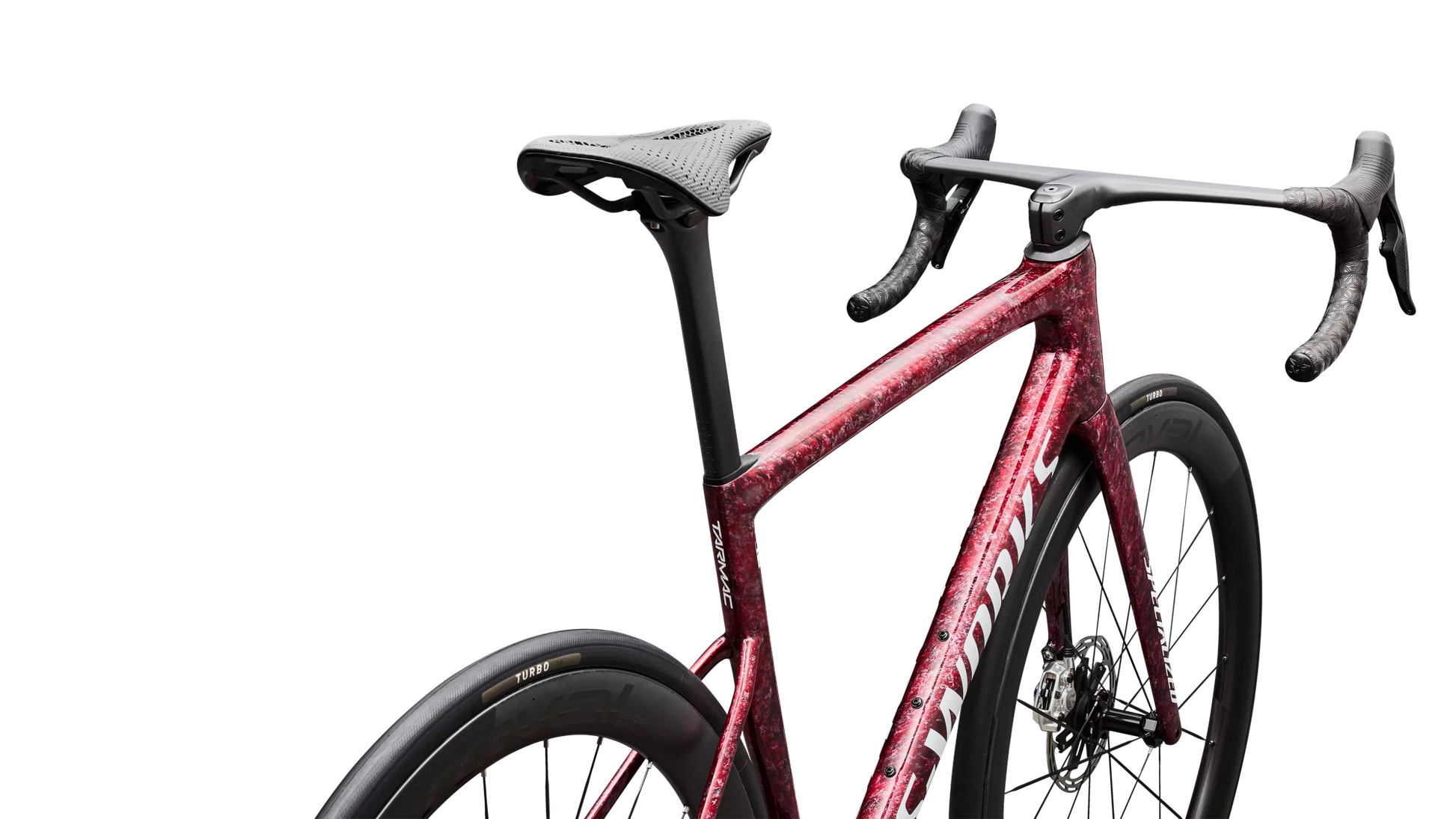 Vélo Specialized Tarmac Sl8 Sw Axs Gloss Redsky Shdwsil Wht Impasto