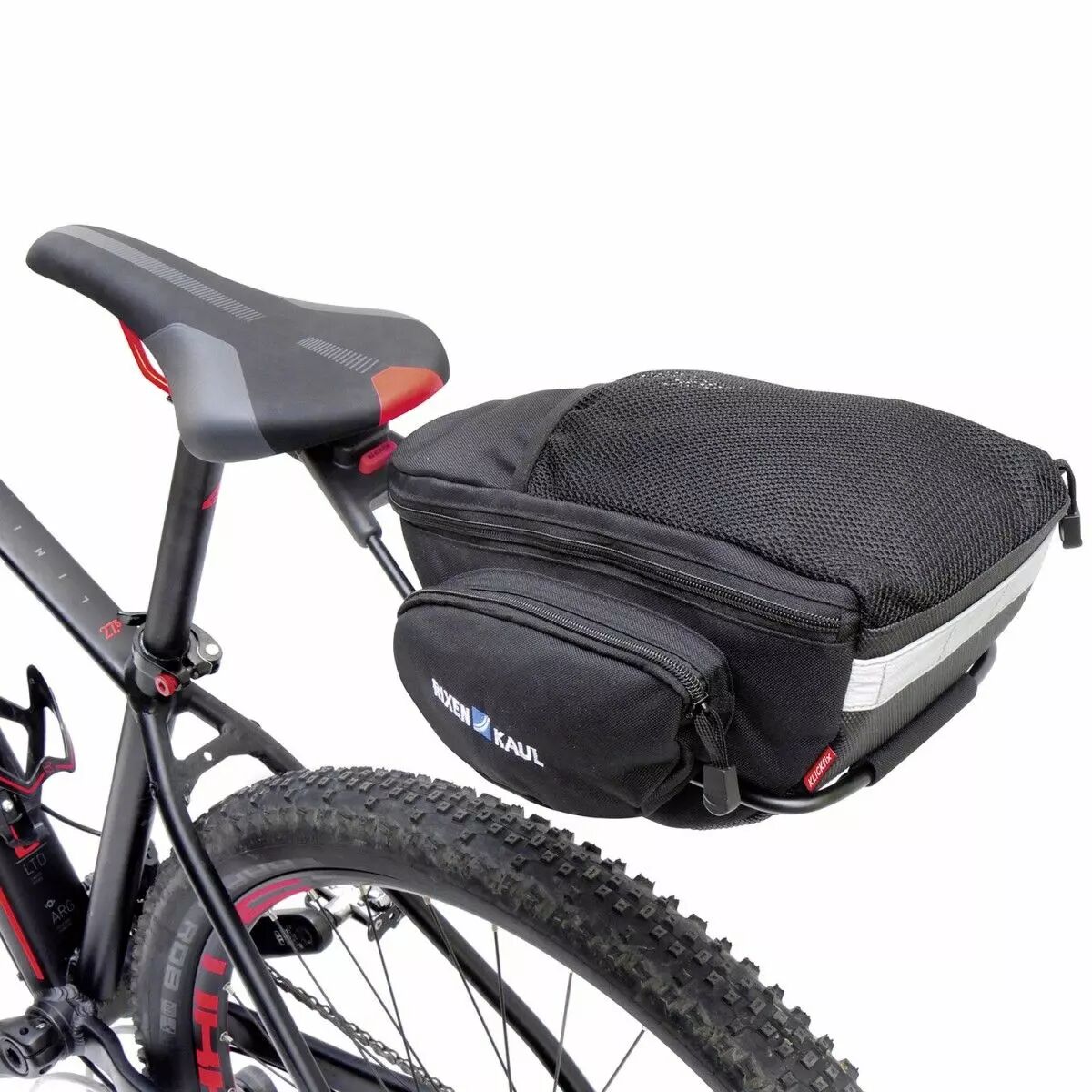 KlickFix Sacoche tige de selle Contour Magnum + adaptateur de selle