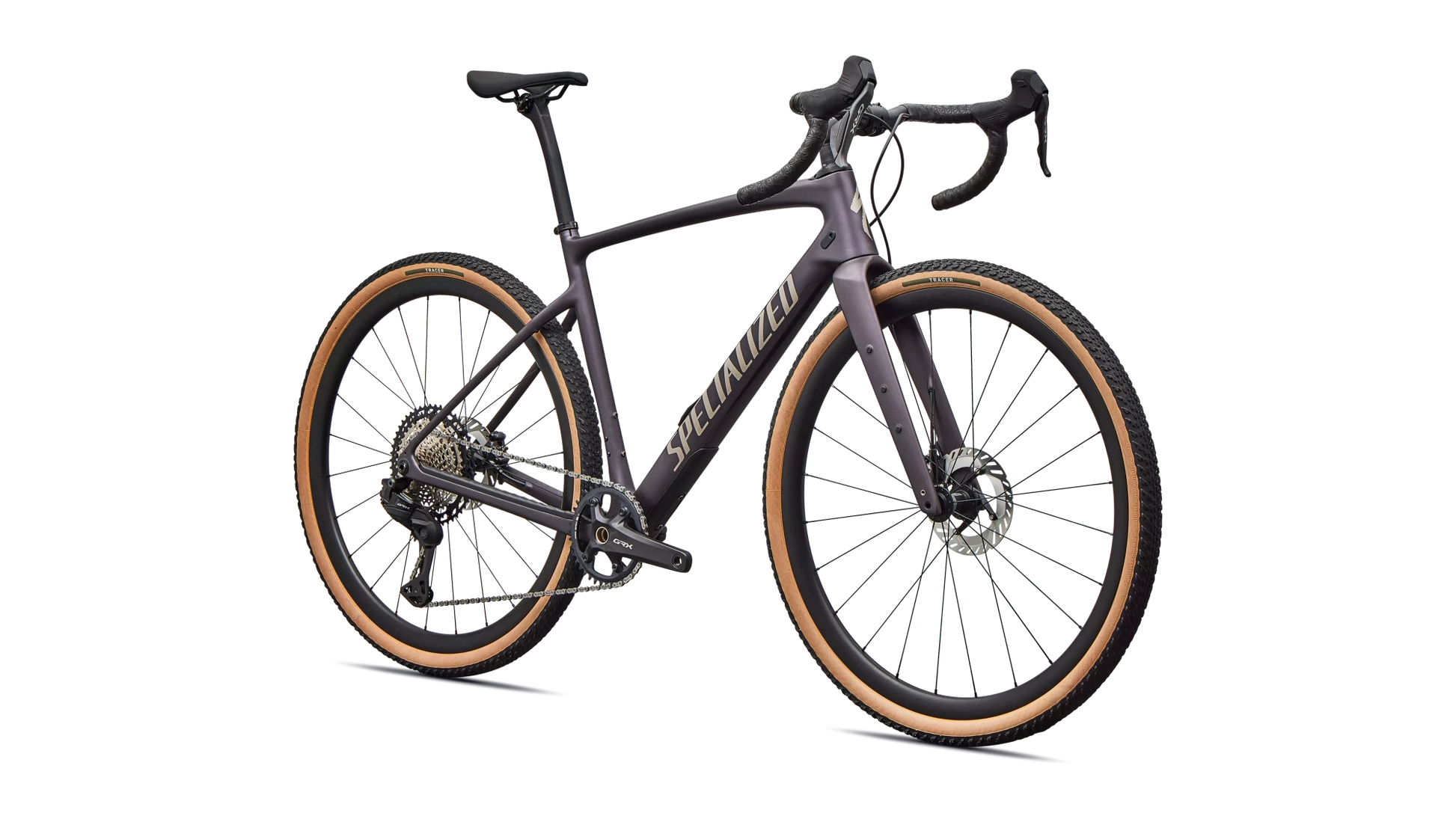 Vélo Specialized Diverge Expert Di2 Nebula Metallic/Sandstone Metallic