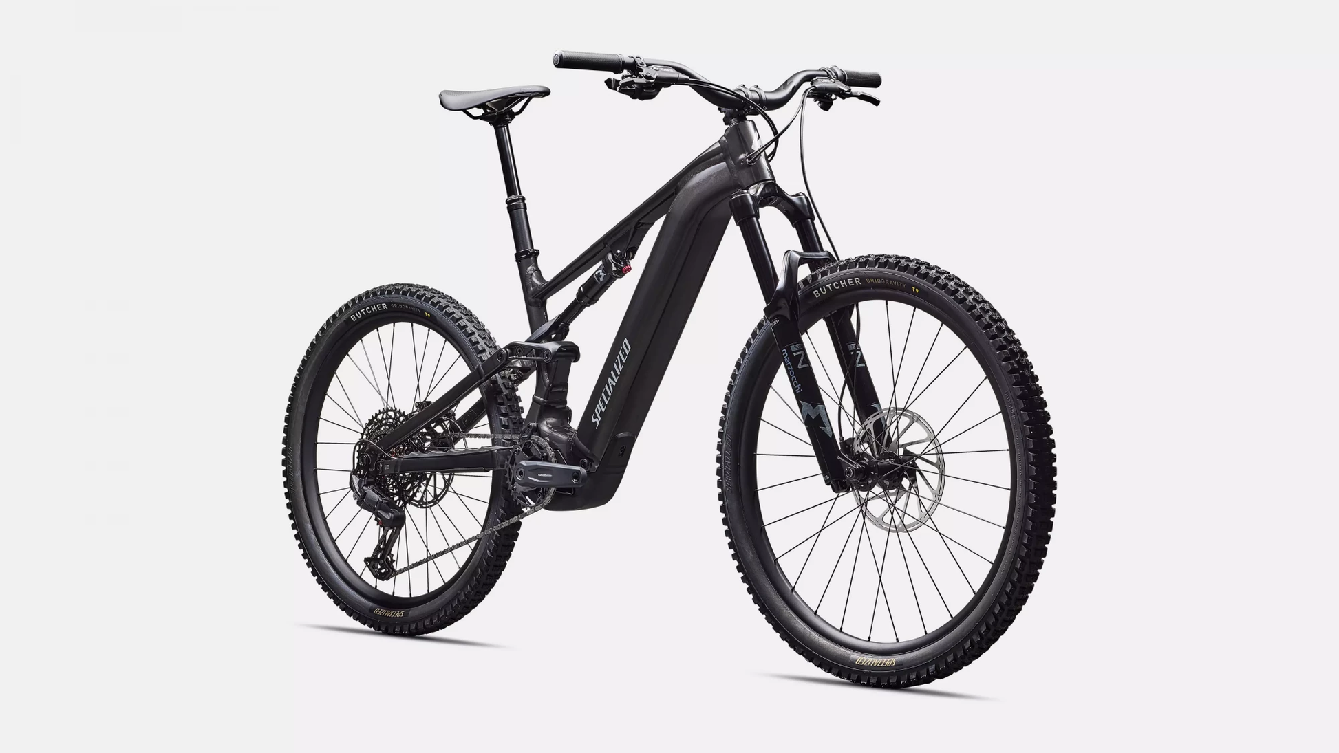 Vélo Specialized Levo Alloy G4 Nb Gloss Metallic Obsidian/Silver Dust