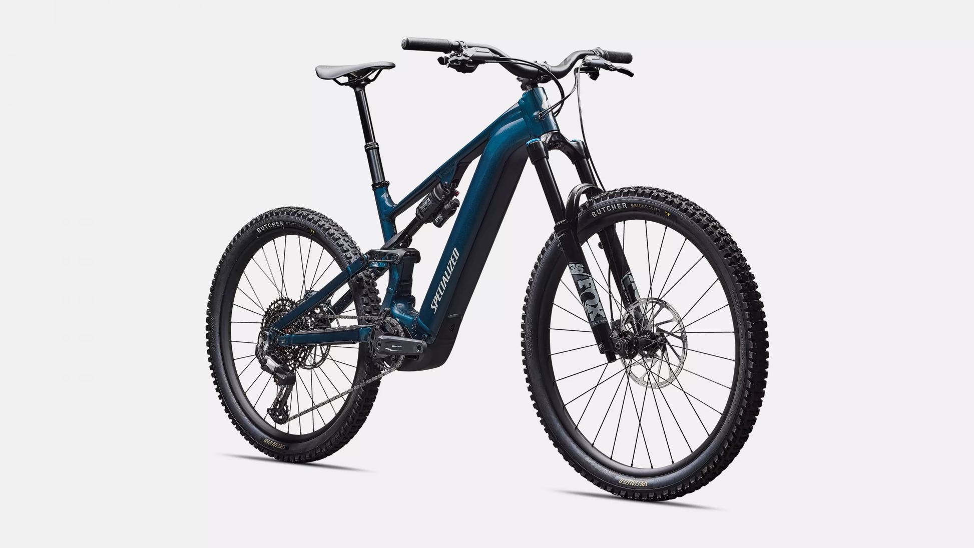 Vélo Specialized Levo Comp Alloy G4 Nb Gloss Deep Lake Metallic/Dune White