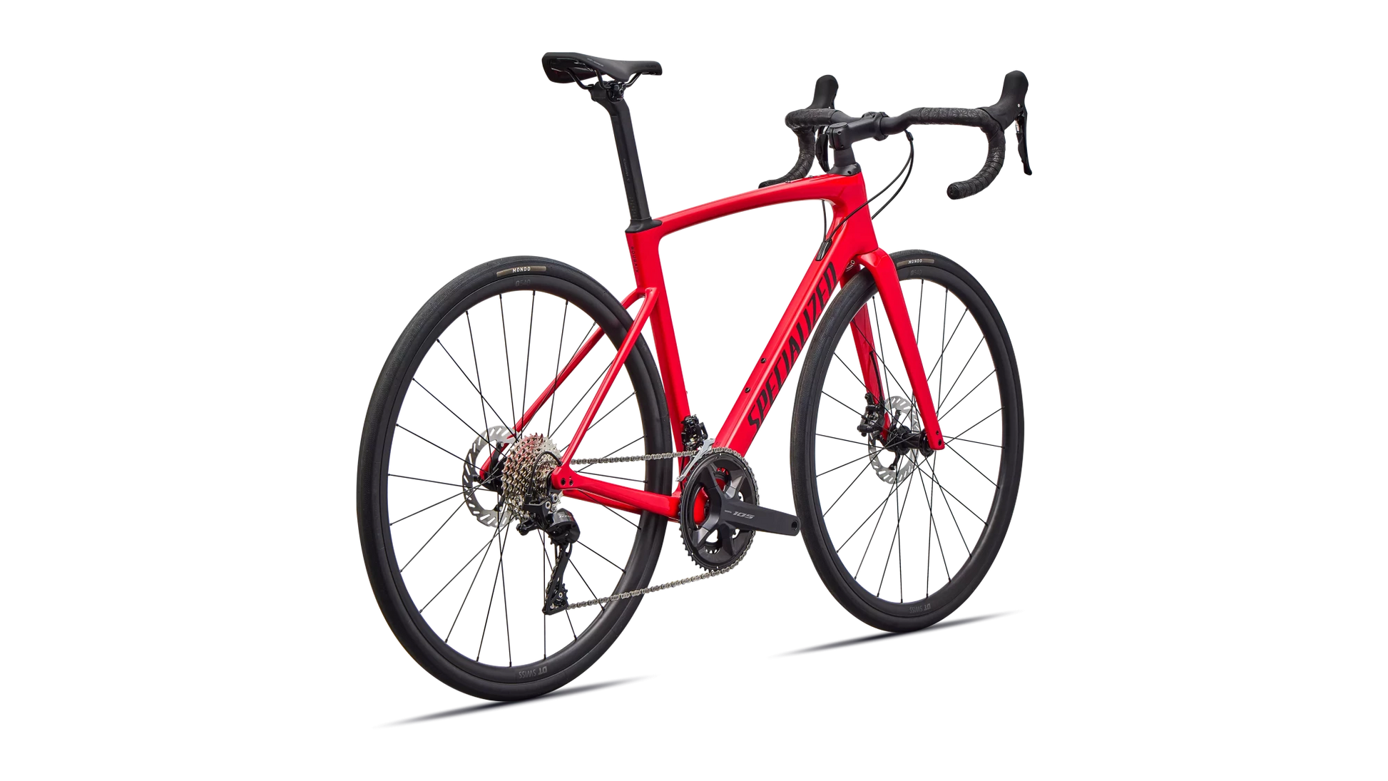 Vélo Specialized Roubaix Sport Gloss Vivid Red/Obsidian