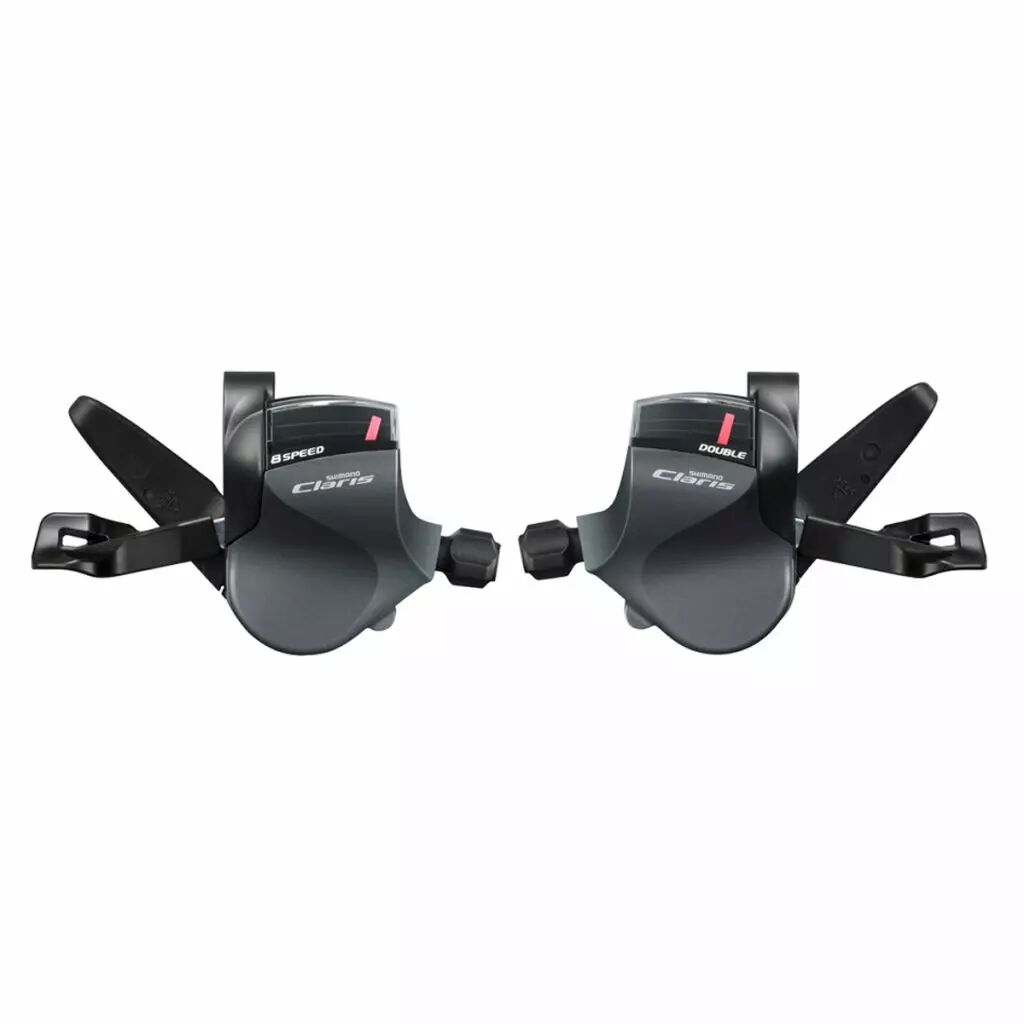 Manettes De Vitesse SHIMANO Paire 2x8v SL-R2000 Claris Cintre Plat