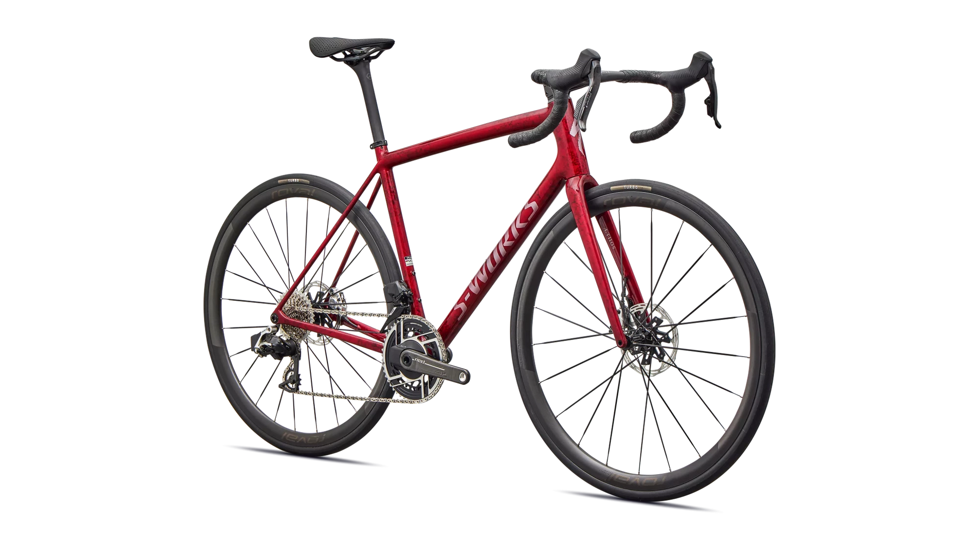 Vélo Specialized Aethos Sw Axs Sandstone Metallic Base/Red Tint