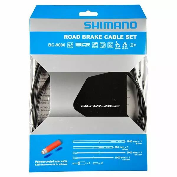 SHIMANO Kit Cables Gaines De Frein Dura-Ace BC-9000 Polymer Noir