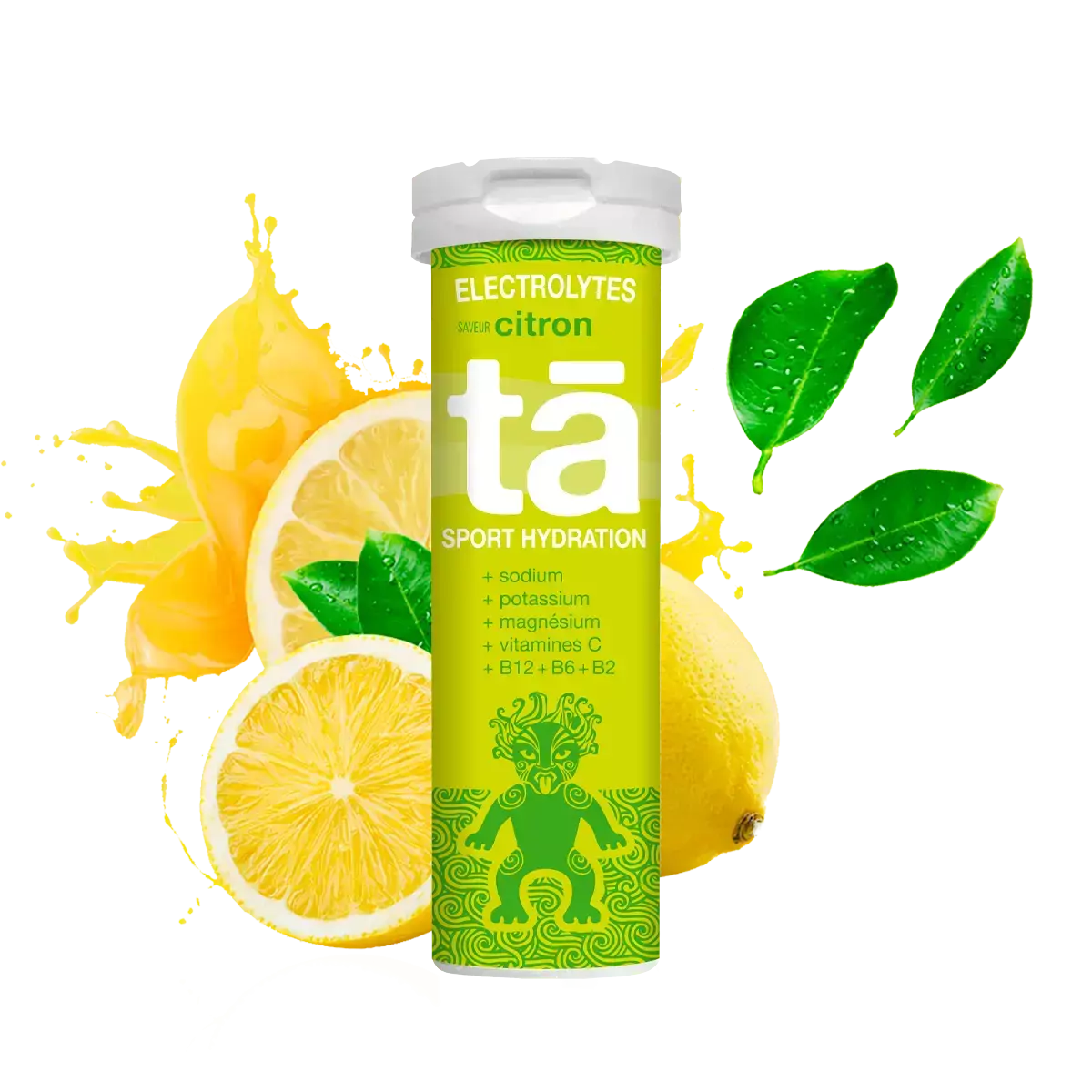 Electrolytes Hydration Tabs TA Energy (tube de 12 pastilles) 320 mg de sodium