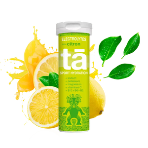 Electrolytes Hydration Tabs TA Energy (tube de 12 pastilles) 320 mg de sodium