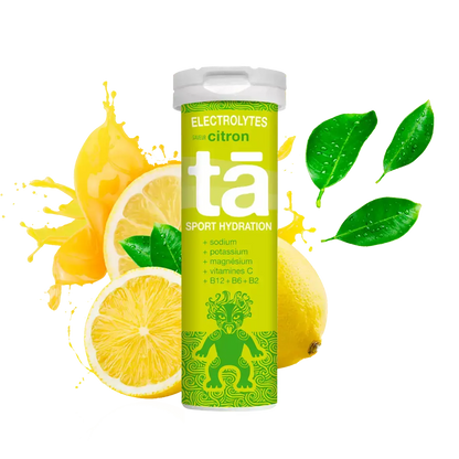Electrolytes Hydration Tabs TA Energy (tube de 12 pastilles) 320 mg de sodium