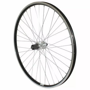 Roue VTT 26" Arrière Alu MOY Blocage Cassette 9/8V.