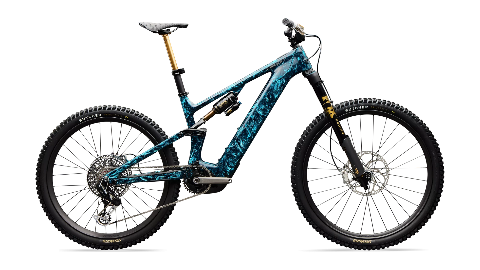 Vélo Specialized Levo Sw Ltd G4 Nb Astral Blue/Dark Navy/Chrome Strata