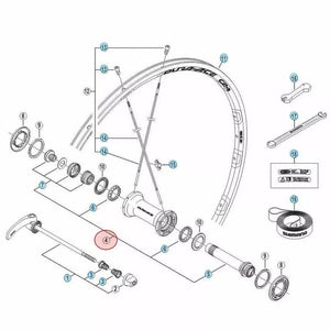 SHIMANO Axe Avant CompletWH-7900-F