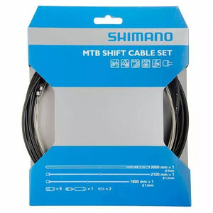 Kit Cables Gaines Dérailleurs Vtt SHIMANO Noir Inox